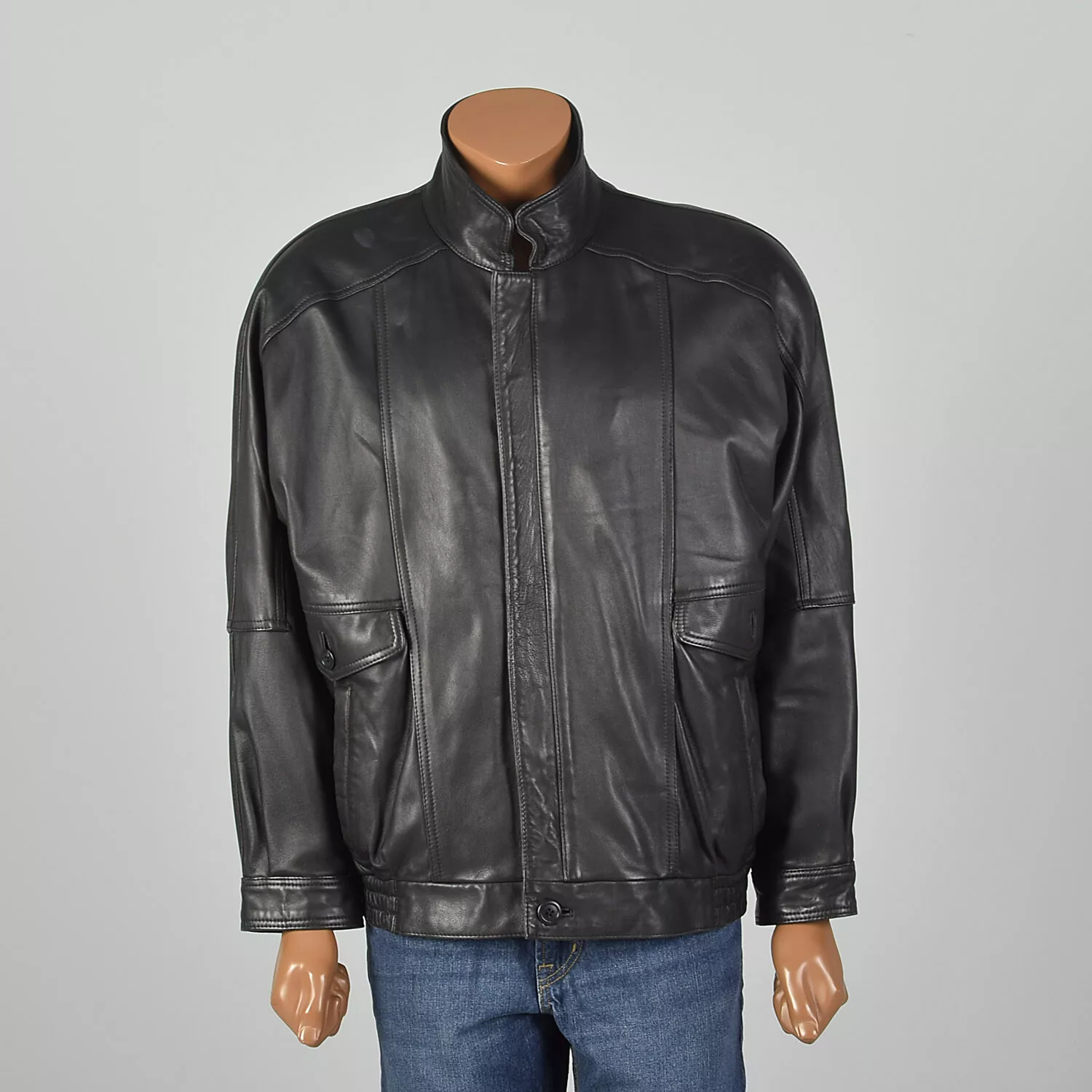  1990s minimalist simplistic lightweight coat 90s vtg jacket