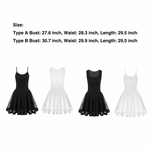 Women Underdress Vest/Spaghetti Strap Full Slip 50s Vintage Petticoat Underskirt - Picture 14 of 65