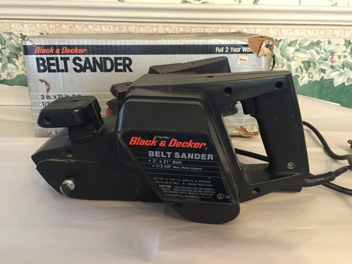 Black \u0026 Decker 7447 Belt Sander 3\