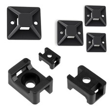 Klebesockel Kabelbinder Industriequalität Befestigungssockel Schraubsockel 10 St