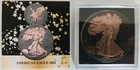 2023 American Silver Eagle Ruthenium/Rose Gold Limited Ed. of 1000 .999 Fine