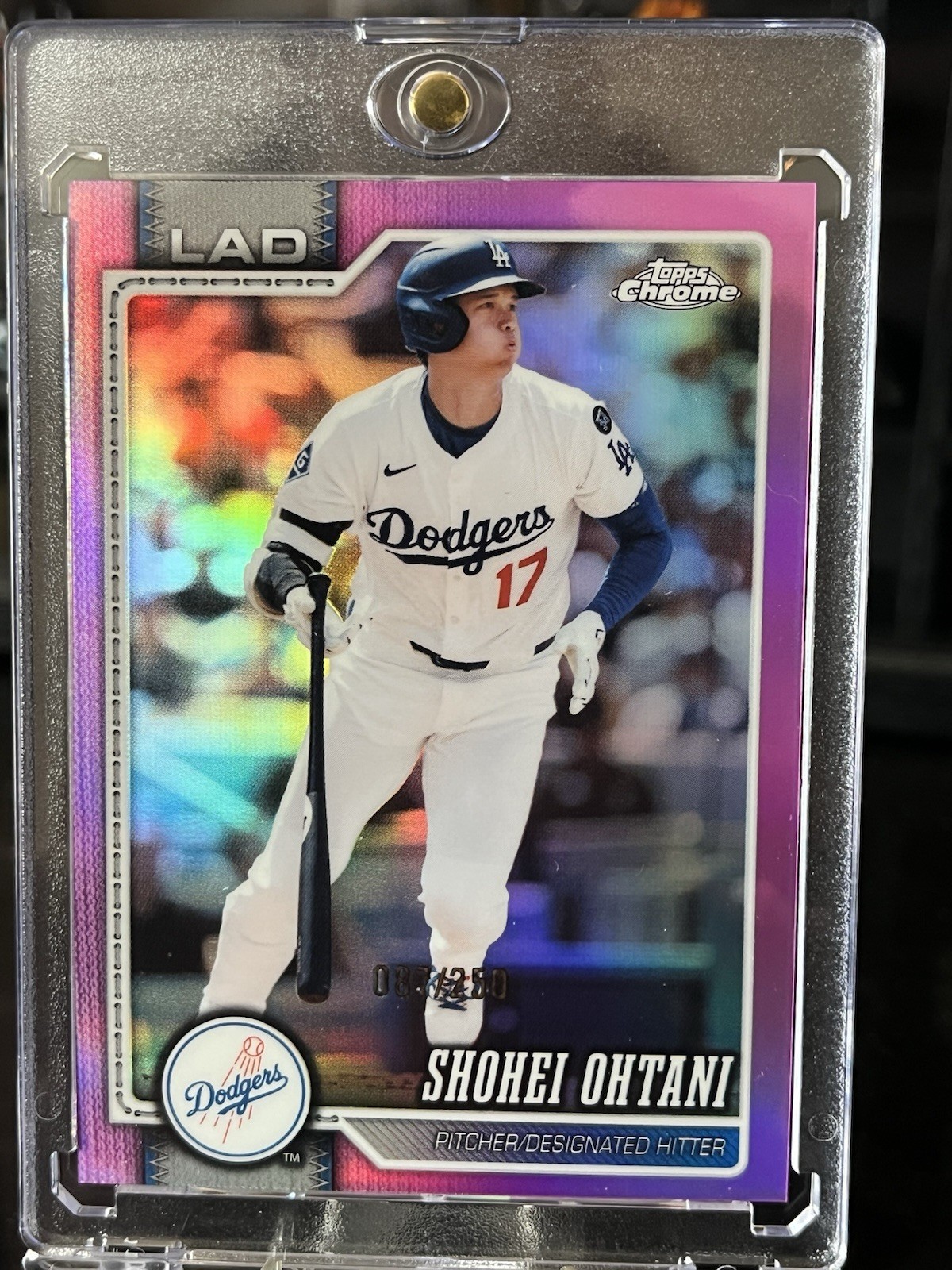 Shohei Ohtani 2026 Topps Chrome Pink Refractor /250