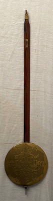3 weight Vienna regulator clock embossed pendulum @ 1890 Original Gustav Becker