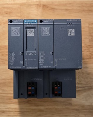Siemens PN/PN coupler With bus Adapters 6ES7158-3AD10-0XA0 6ES7193-6AR00-0AA0