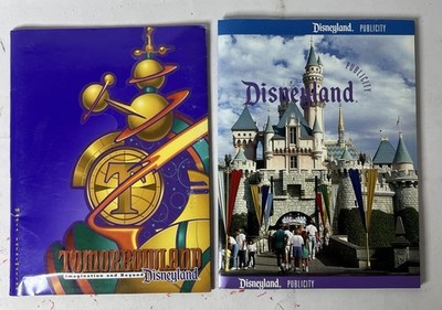 Vintage Disneyland Press Kit Lot Tomorrowland Publicity Photos Media