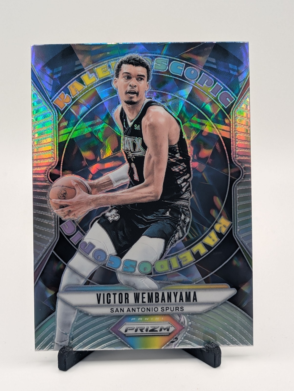 2024 Panini Prizm 20 Victor Wembanyama Kaleidoscopic Silver