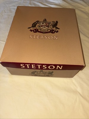 Vintage Stetson Cardboard Storage Hat Box With Ring (BOX ONLY)
