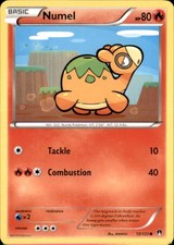 Pokemon Numel 12 BREAKpoint Non-Holo 3 Card Lot