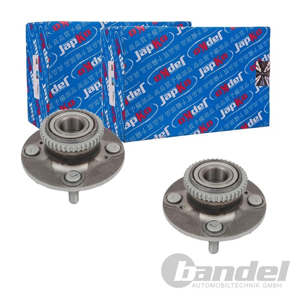 2X Japko Radnabe Links+Rechts Nabe Hinten-image