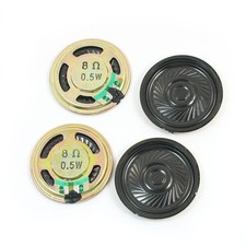 4Pcs 36mm Dia 0.5W 8 Ohm Internal Magnet Speaker Loudspeaker for DVD/EVD