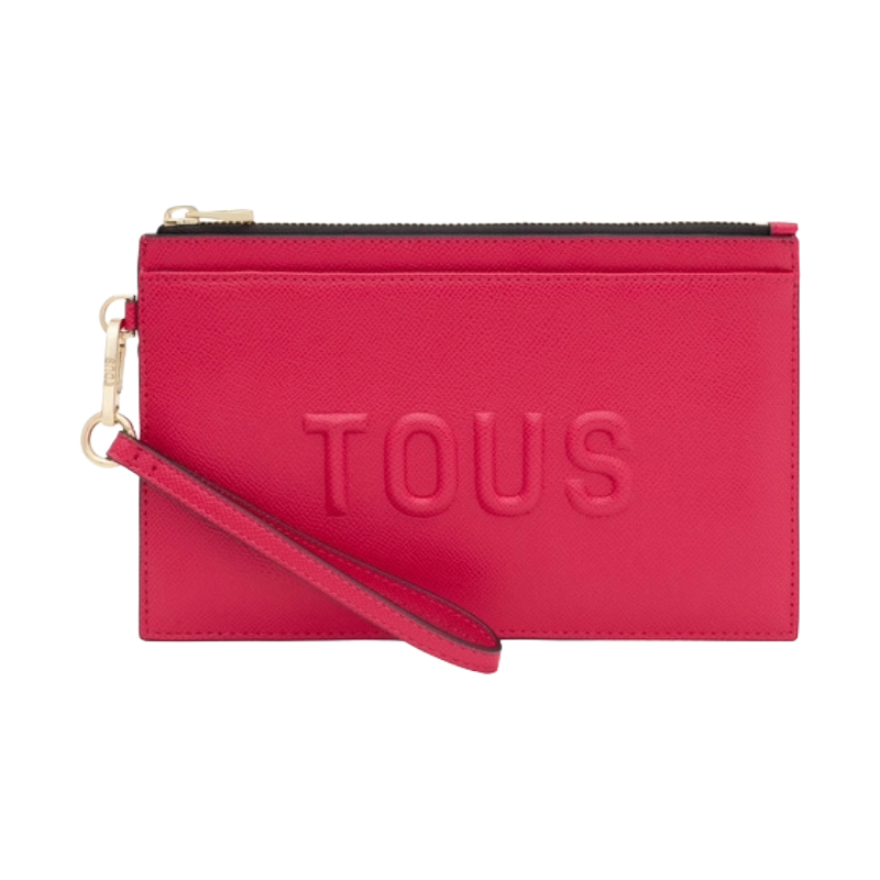 Tous Brenda Large Wallet Fuchsia Pink Purse