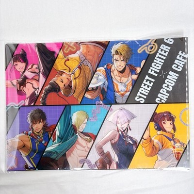 Street Fighter 6 Clear File Capcom Cafe