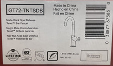 Pfister GT72-TNTSDB Tenet 1.8 GPM Bar Faucet Less Handle - Spot Defense Black
