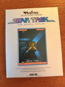 Vintage GCE Vectrex Star Trek 1982 Video Game