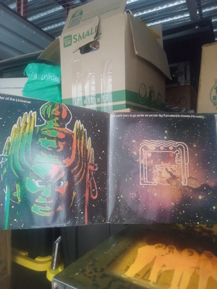 Hawkwind Space Ritual 2 LP Psych Prog 6 panel foldout cover - Image 4 of 4