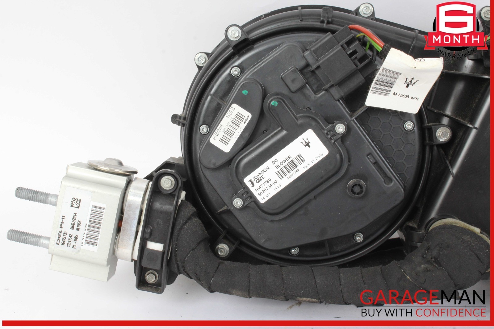 14-17 Maserati Quattroporte S Center Console Heater Evaporator Core Blower OEM