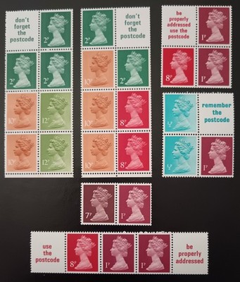 Vintage englische Briefmarken. Konvolut 29. 60er Jahre. unbenutzt. Königin Elisabeth II.