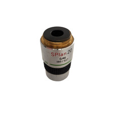 Olympus SPlan 20X Microscope Objective Lens 0.46 160/0.17 | Pre-Owned, Untested