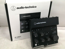Audio-Technica AT-UMX3 XLR USB Audio Mixer 192kHz/24bit Tested Japan