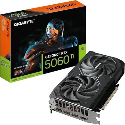 GIGABYTE GeForce RTX 5060 Ti WINDFORCE MAX OC 16G Grafikkarte DLSS inkl 19% MwSt
