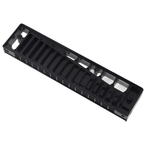 Harmonica Comb Aluminum Alloy 12 Holes Harmonica Comb Part For Super64 Super DY9 - Picture 3 of 12