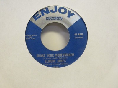 Elmore James Shake Your Moneymaker/Look On Yonder Wall Blues  7'' 45RPM
