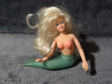 Toys N’ Things Mermaid Princess Sitting Barbie Doll Blonde Hair 1990s