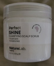 NatureLab Tokyo Perfect SHINE Clarifying Scalp Scrub Color Safe Large 8.1 fl oz