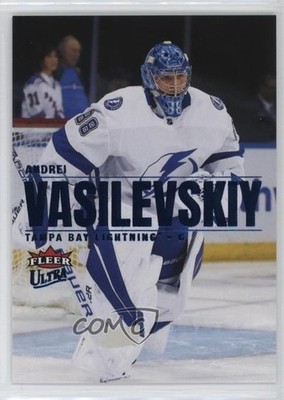 2023-24 Upper Deck Fleer Ultra Blue Foil 184/399 Andrei Vasilevskiy #22 19sa