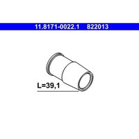 10X FüHrungshüLse, Bremssattel ATE 11.8171-0022.1 Passend FüR