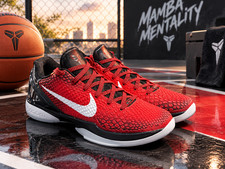 NEW MEN Kobe 6 Protro  All-Star  Red Black DH9888-600 Size US 7-12