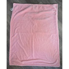 Walmart Pink Chevron Plush Sherpa Baby Blanket 30x40 Zig Zag Textured Nursery
