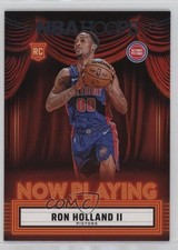 2024-25 Panini NBA Hoops Now Playing Ron Holland II #17 0o2b