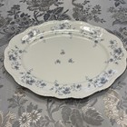 Vintage Johann Haviland Blue Garland Bavaria Germany Large Platter China 14.5” — photo 6