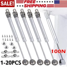 100N/22.5Lb Gas Strut Lift Support Cabinet Door Lift Pneumatic Hinge Strut LOT