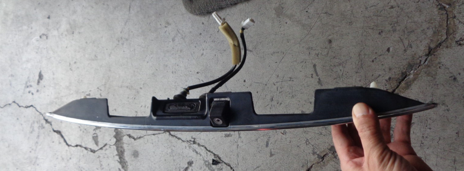 2010 - 2014 Nissan Rogue Rear Liftgate Tailgate Trunk Lid License Molding OEM