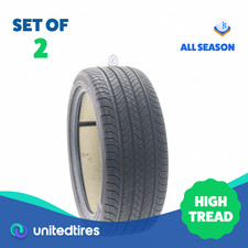 Set Of 2 Used 25540r20 Continental Procontact Tx Ao Contisilent 101h - 832