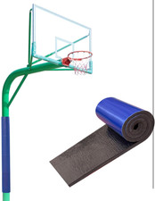 Basketball Pole Padding for Round  Square Basketball Pole 8.2 1.65Ft Tall Self