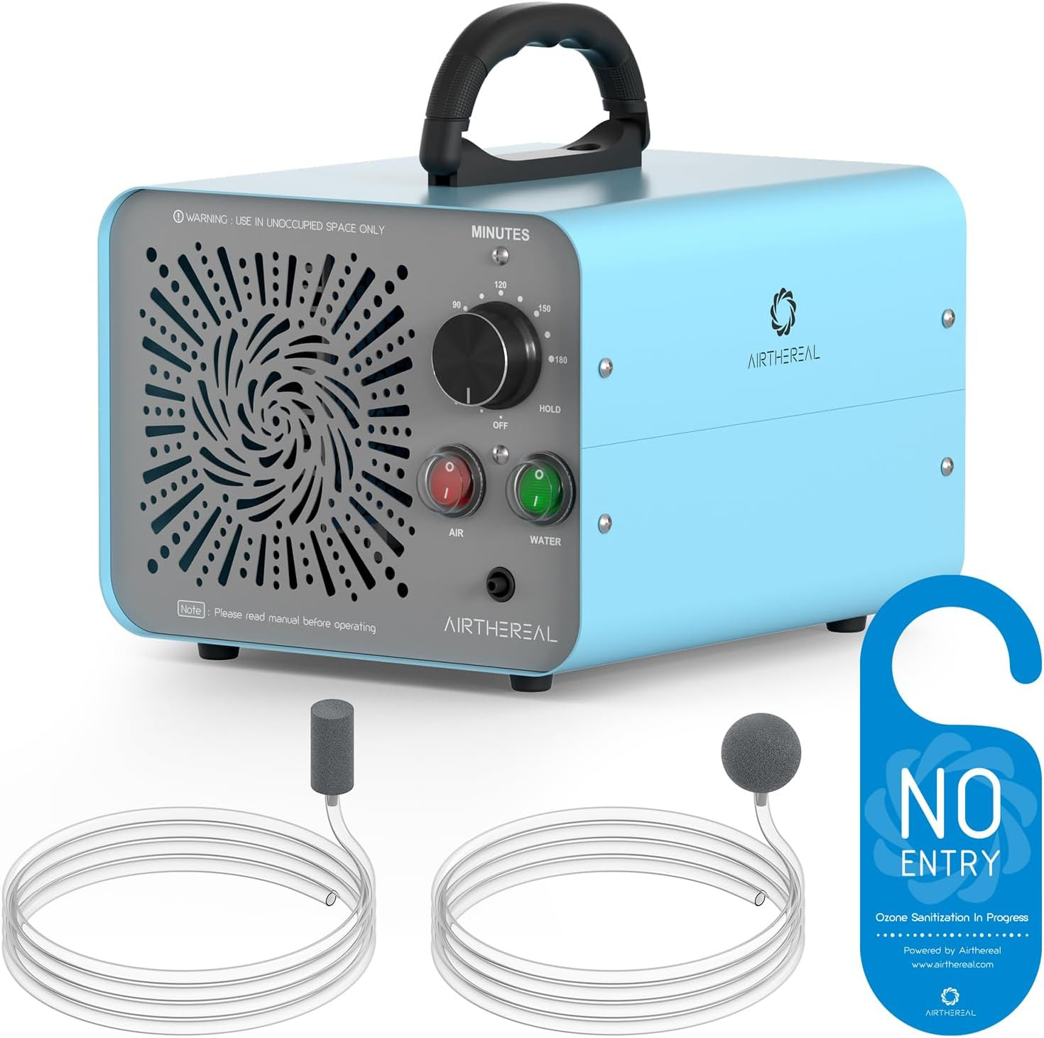 MA25L Water Ozone Generator - Dual-Mode Ozone Machine for Water and Air Purifica