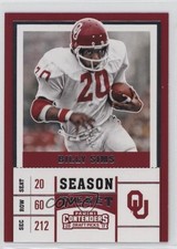 2017 Panini Contenders Draft Picks Season Ticket Billy Sims #12 1a7j
