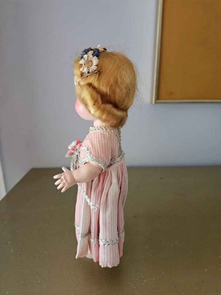 Muñeca Little Miss Addie Big Pay Off Show Block Doll Co años 50 color alto Foto 3 de 4