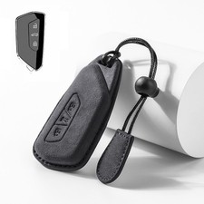 Leather Car Key Cover Case Fob Holder for VW Volkswagen Golf 8 Mk8 SKoda Octavia