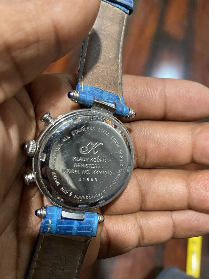 reloj klaus kobec diamantes Foto 3 de 4