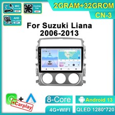 Car Radio For Suzuki Liana 2006-2013 Stereo CarPlay GPS Multimedia Player Screen