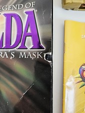 The Legend Of Zelda Majoras Mask Nintendo 64 N64 Holographic Tested With Manual