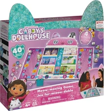 Spin Master Games Gabby’s Dollhouse Meow-Mazing Board Game Families & Kids 4+