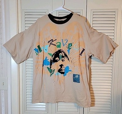 Vintage 2Pac Tupac Rap T Shirt XXL Makaveli Branded Shakur Hip Hop 