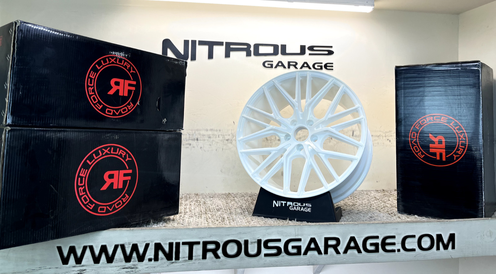 22 WHITE STAGGERED CONCAVE RF13 WHEELS MASERATI QUATTROPORTE & GHIBLI 2014-2024
