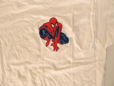 Vintage: Embroidered Spider-Man Marvel Comics Too Cute T-Shirt X-Large 1993