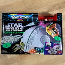 Star Wars Micro Machines Death Star Playset A New Hope 1993 Galoob Boxed 65871
